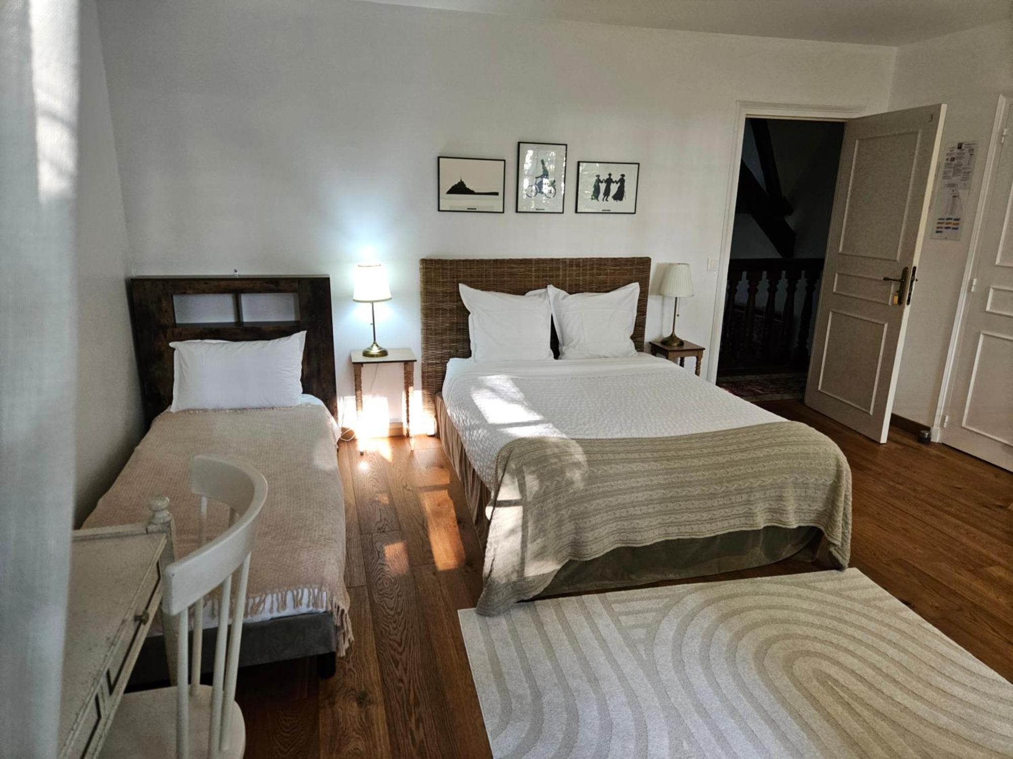 Bed And Breakfast Saultchevreuil, Au Mont Saint Michel Villedieu-les-Poëles Zewnętrze zdjęcie